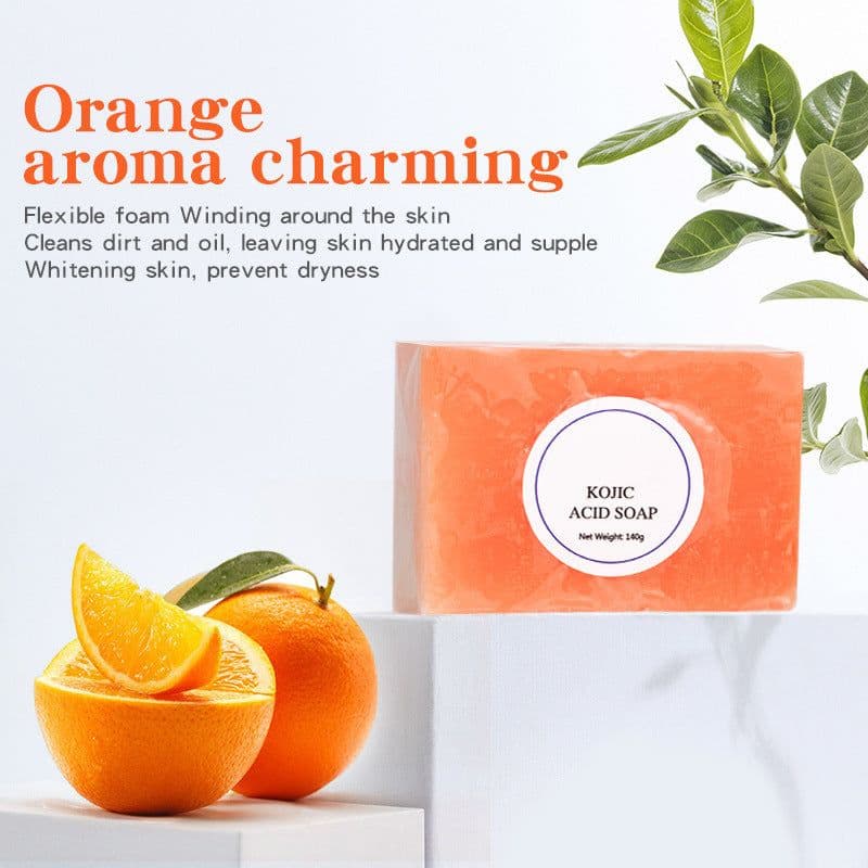 image-Kojic Acid Glutathione Soap - Moisturizing Brightening Bar