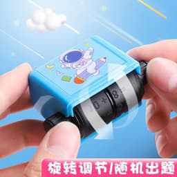 image-Addition and Subtraction Rolling Stamp for Math Teaching Students