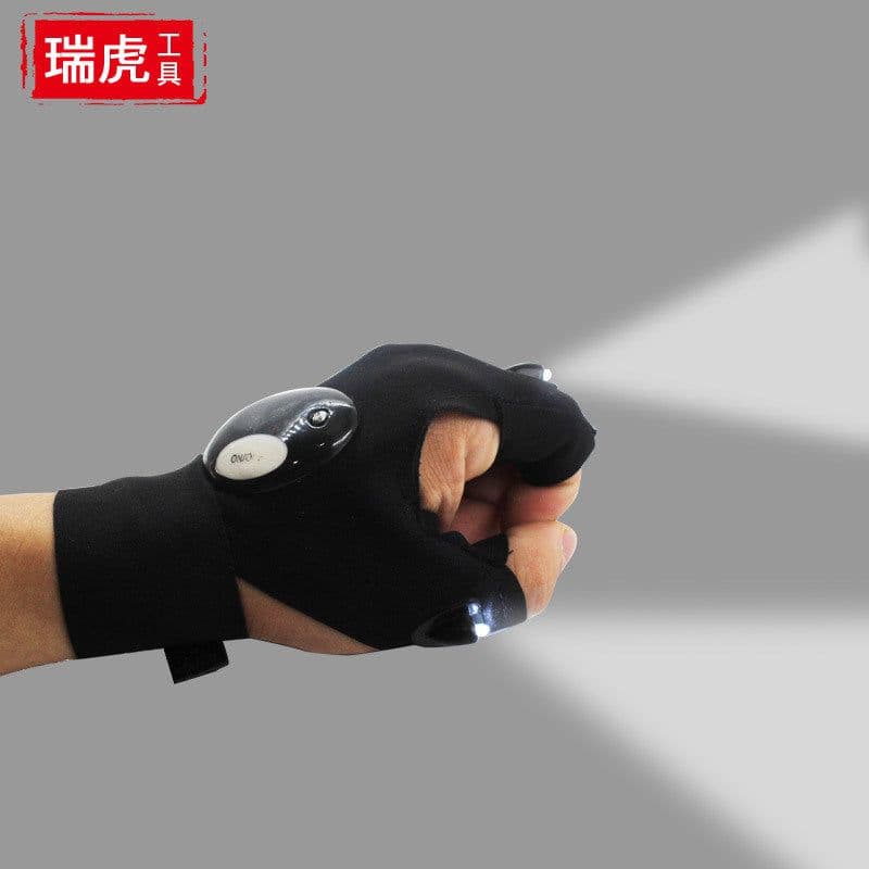 image-LED Fishing Gloves with Light-Up Fingers for Outdoor Use
