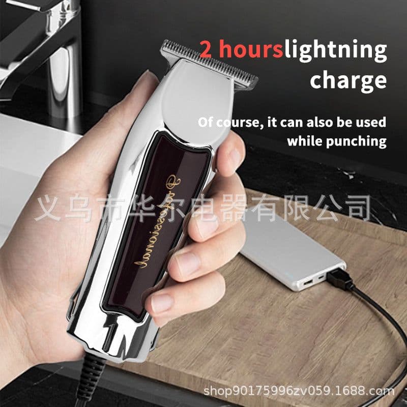 image-WAIKI WL-8081 Electric Hair Clipper Digital Display Rechargeable
