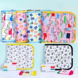 image-Children's Portable Drawing Board Water Chalk Graffiti Book 8 Pages