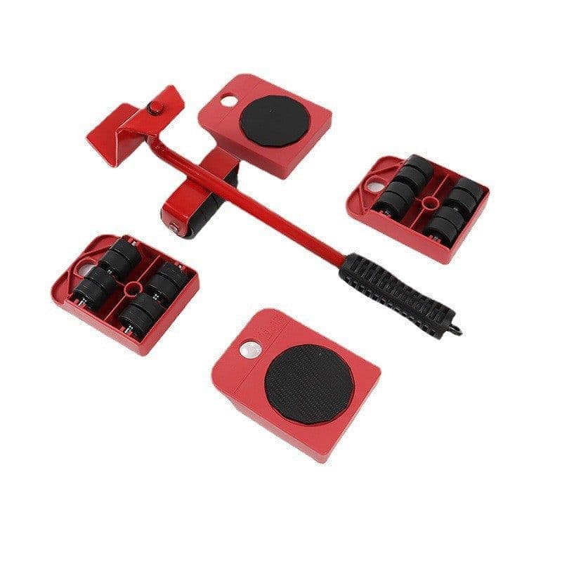 image-LXER Furniture Moving Tool Set 5-Piece Heavy Duty Mover Kit