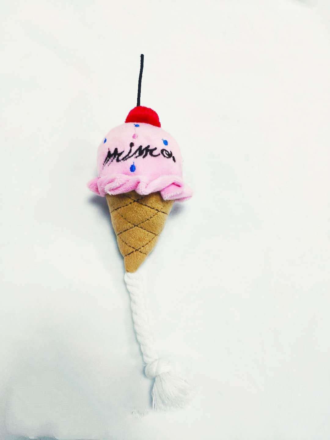 image-Pet Plush Sounding Toy for Dogs - Christmas Socks Design