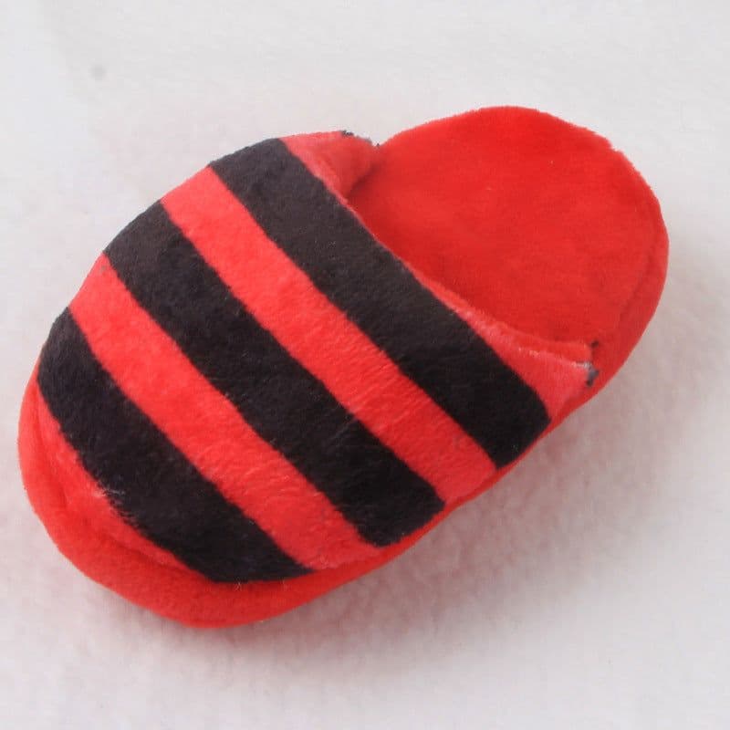 image-Pet Plush Sounding Toy for Dogs - Christmas Socks Design