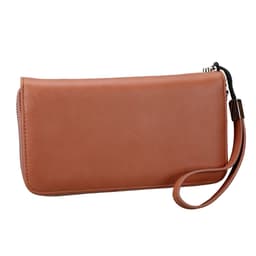 image-Men's Leather Long Wallet Multi-Card Zipper Clutch Large Capacity