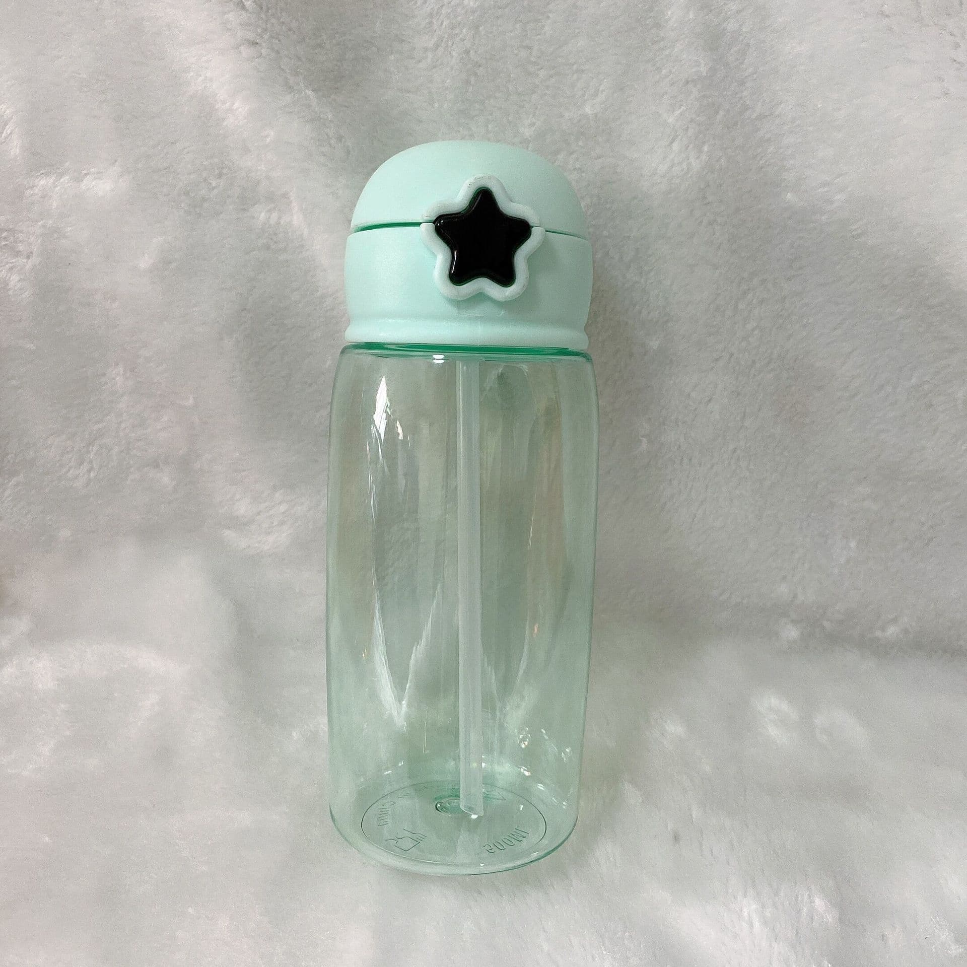 image-mipen Kids Plastic Water Bottle with Straw 501-600ml Cartoon