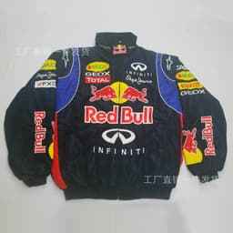 image-F1 Racing Suit Long Sleeve Cotton Embroidered Windbreaker A188