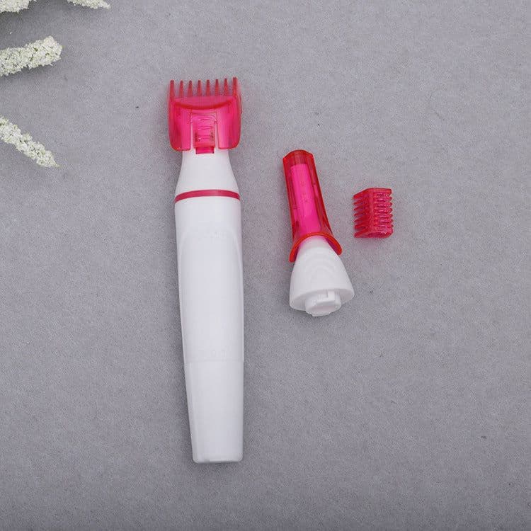 image-Women's Electric Shaver 5-in-1 Hair Removal Trimmer Kit