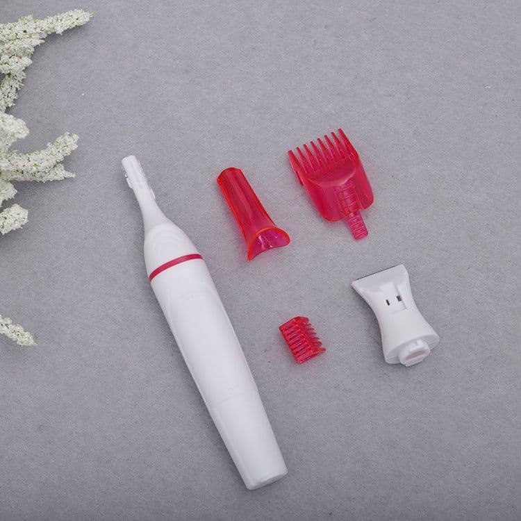 image-Women's Electric Shaver 5-in-1 Hair Removal Trimmer Kit