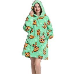 image-Oversized Wearable Blanket Hoodie Sweatshirt