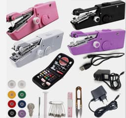image-handy stitch Handheld Mini Sewing Machine with USB Cable and Accessories