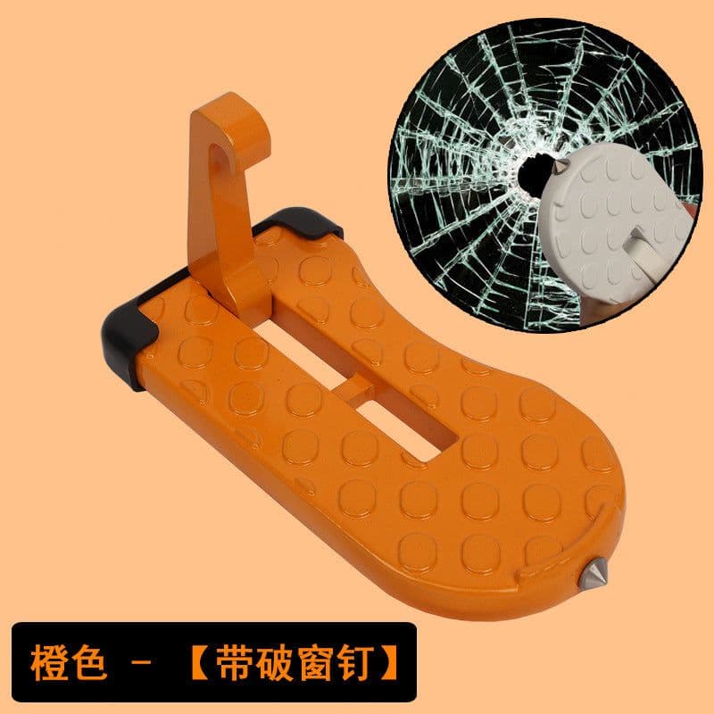 image-Car Door Step Pedal Roof Assist Hook SUV Doorstep