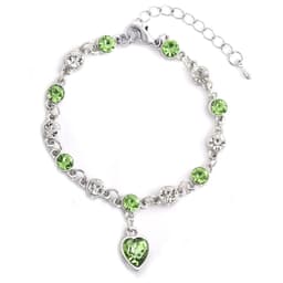 image-Rose Gold Heart Bracelet Women's Geometric European Style LS-0114