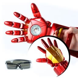image-Iron Hero Mechanical Arm Toy with Wearable Mask for Kids 7-14