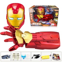 image-Iron Hero Mechanical Arm Toy with Wearable Mask for Kids 7-14