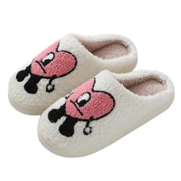 image-Winter Cartoon Cotton Slippers Unisex Indoor Non-Slip Thick Sole