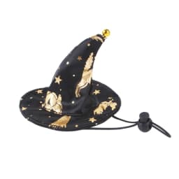 image-Pet Halloween Wizard Cloak and Hat Costume for Dogs and Cats
