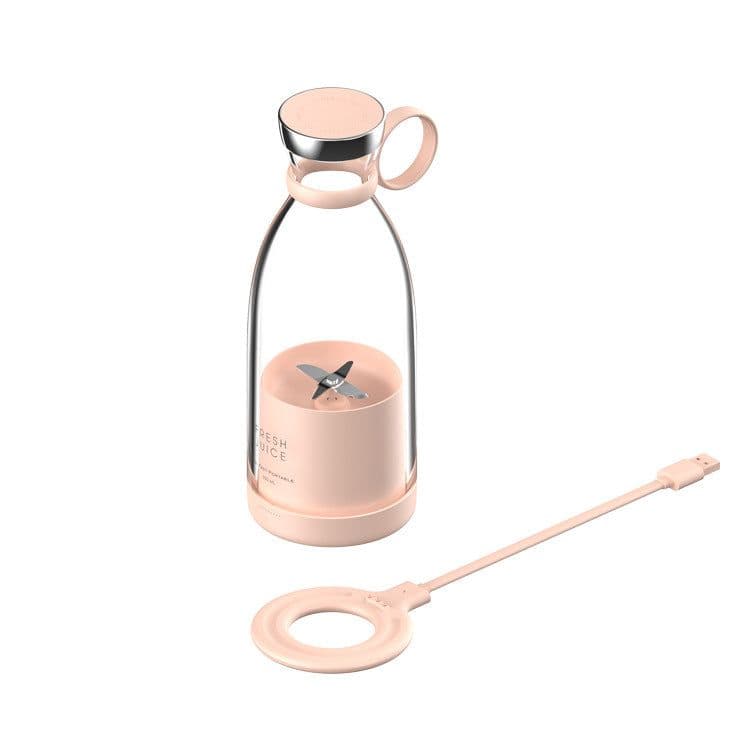 image-Sanhuo 214 Portable Electric Juicer Wireless Charging 450ml