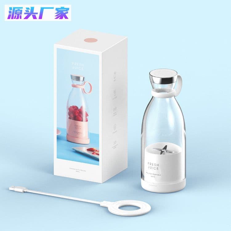 image-Sanhuo 214 Portable Electric Juicer Wireless Charging 450ml