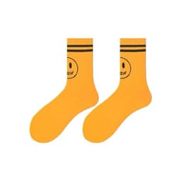 image-Drew House Smiley Face Crew Socks Unisex Cotton Sports Socks