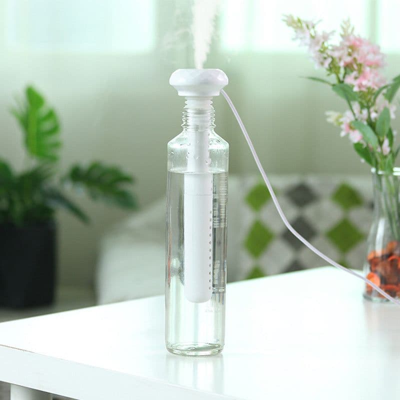 image-USB Diamond Humidifier Mini Ultrasonic Air Purifier Mist Maker