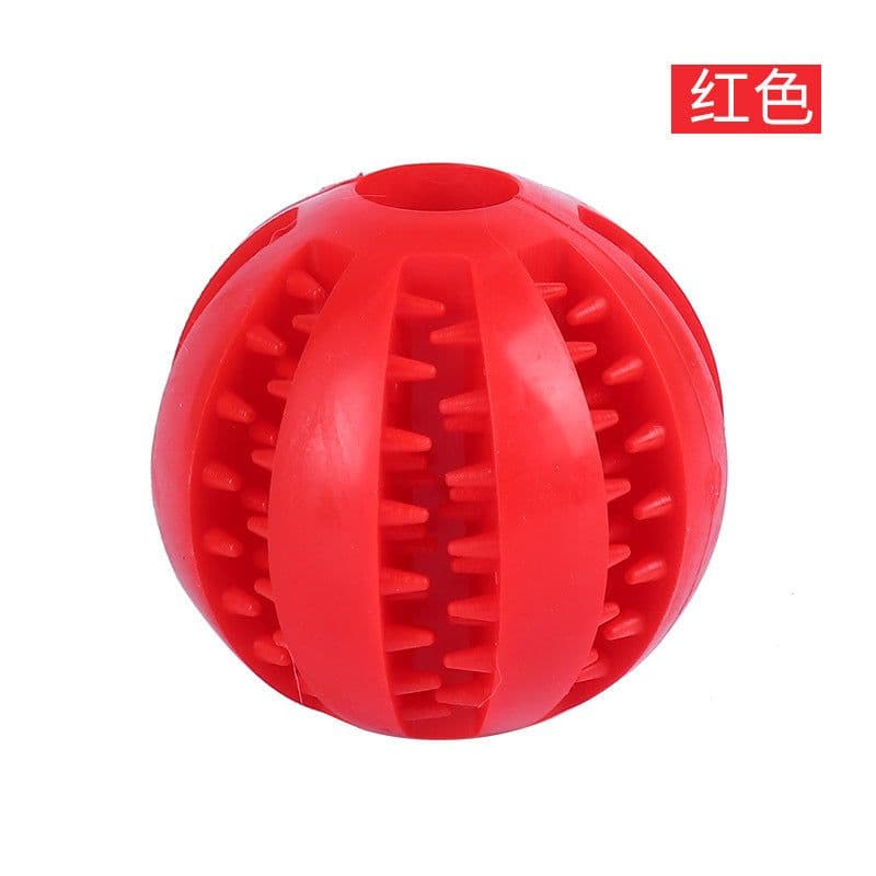 image-Pet Park Dog Chew Toy Ball with Food Dispenser TPE F-012
