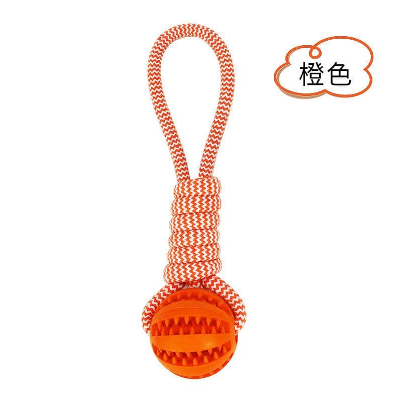 image-Pet Park Dog Chew Toy Ball with Food Dispenser TPE F-012