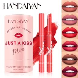 image-Handaiyan Velvet Matte Lipstick Set 8 Colors Moisturizing