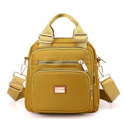 image-Women's Nylon Backpack 9176-7042 Urban Simple Vertical Square Bag