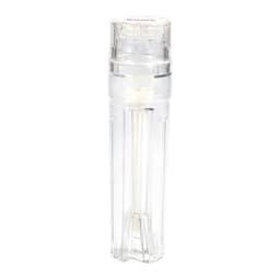 image-Plastic Cigarette Grinder with Integrated Storage Tube
