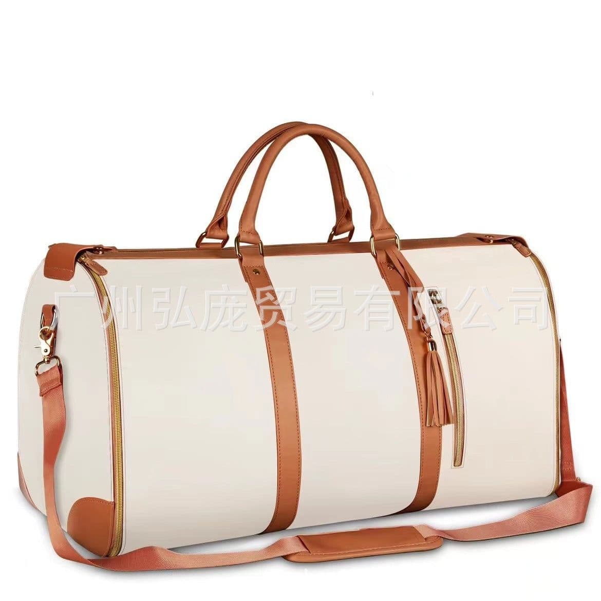 image-Men's Folding Suit Garment Bag Large Capacity Travel Storage