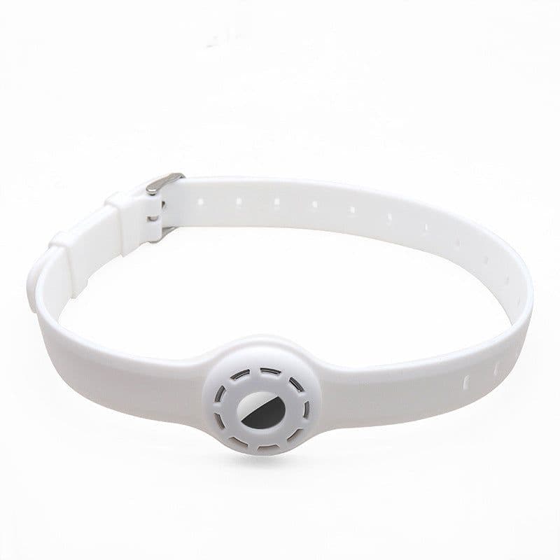 image-Apple AirTag Pet Collar Silicone Protective Case for Cats and Dogs