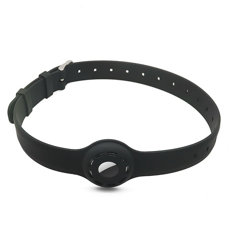 image-Apple AirTag Pet Collar Silicone Protective Case for Cats and Dogs