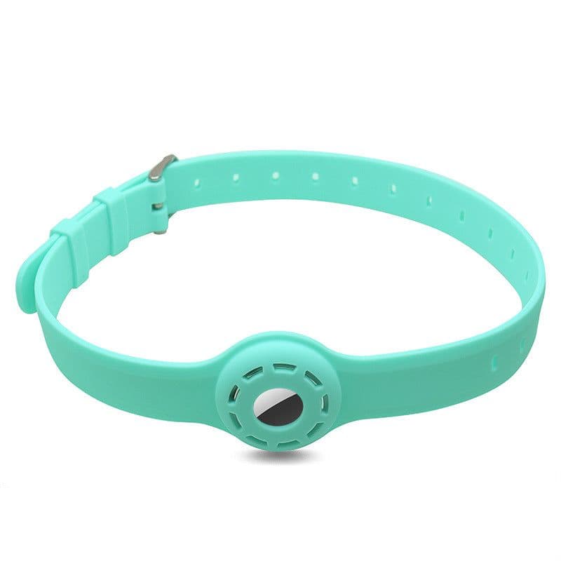 image-Apple AirTag Pet Collar Silicone Protective Case for Cats and Dogs
