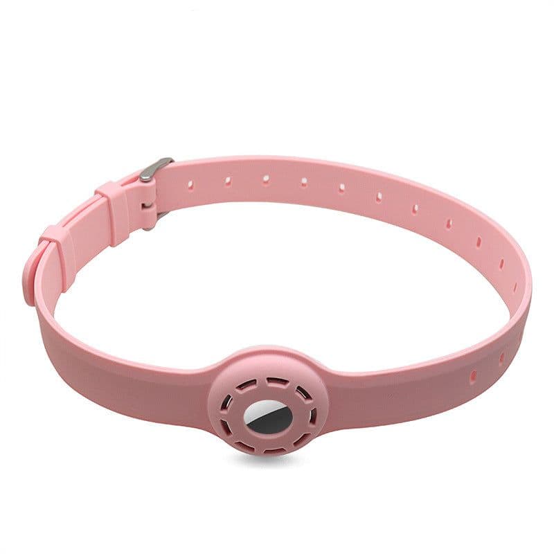 image-Apple AirTag Pet Collar Silicone Protective Case for Cats and Dogs