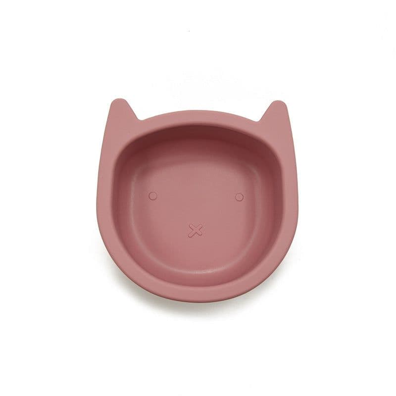 image-OgeniSource Food Grade Silicone Suction Bowl Baby Feeding Set