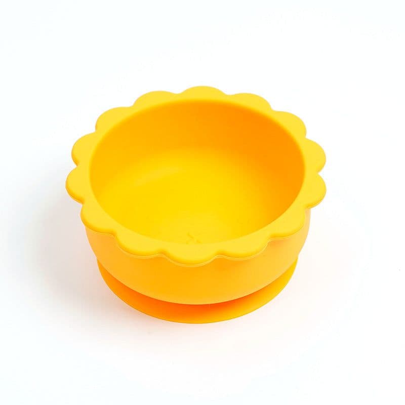 image-OgeniSource Food Grade Silicone Suction Bowl Baby Feeding Set
