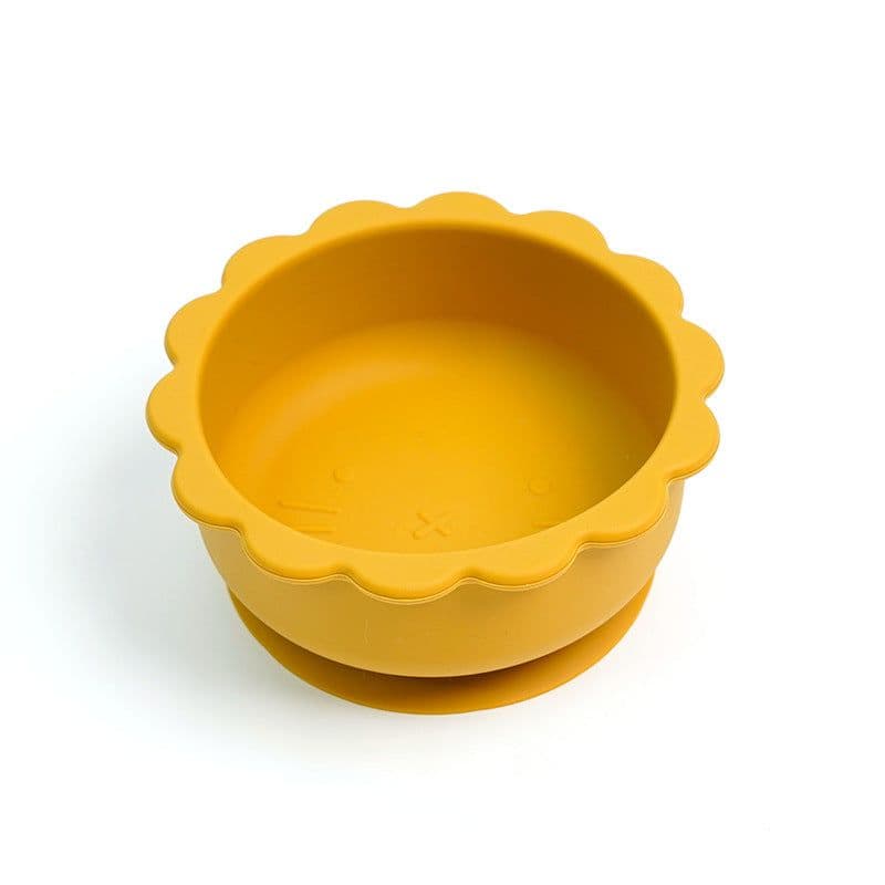 image-OgeniSource Food Grade Silicone Suction Bowl Baby Feeding Set