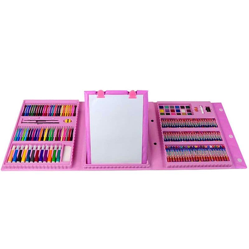 image-208-Piece Children's Watercolor Pen Set Art Supplies Brush Kit
