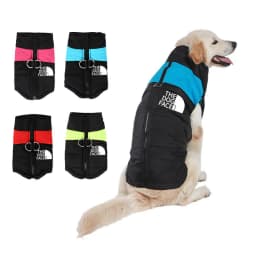 image-Waterproof Dog Coat Winter Warm Zipper Jacket Small Medium Large