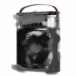 image-USB Desktop Mist Fan with Humidifier 3-Speed Cooling Fan
