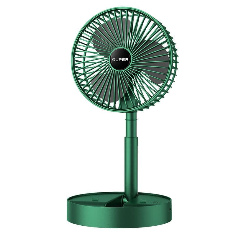 image-Yarun Folding Retractable USB Fan Rechargeable Portable Desktop
