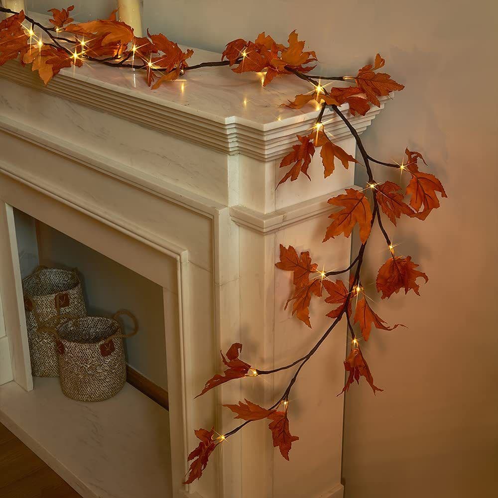 image-LED Rattan Tree Lamp Battery Powered Warm Light Christmas Wedding Decor