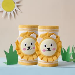 image-Baby Crawling Knee Pads Thickened Breathable Anti-Fall 0-3 Years