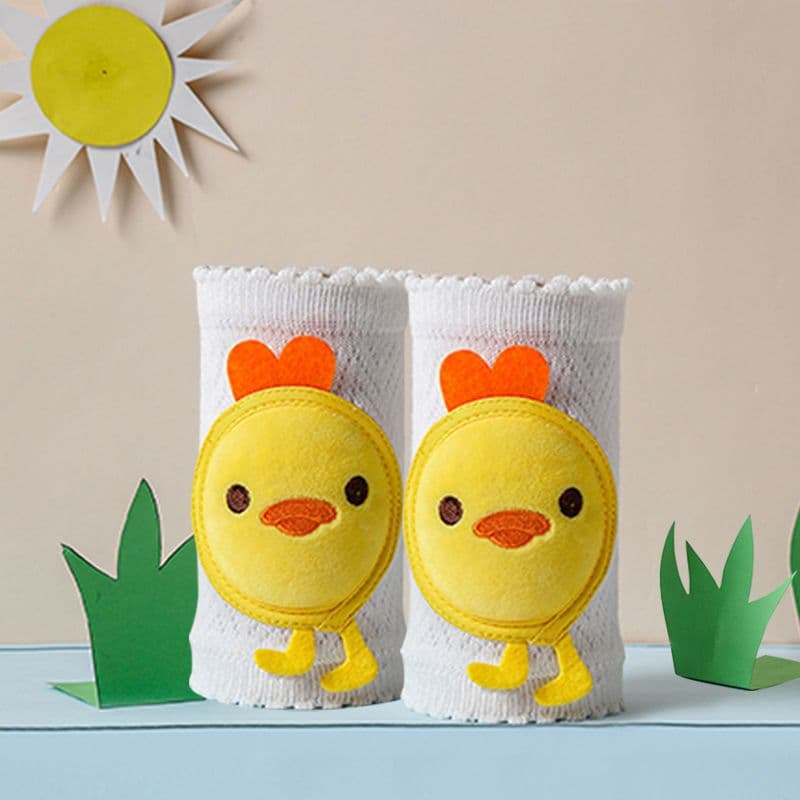 image-Baby Crawling Knee Pads Thickened Breathable Anti-Fall 0-3 Years