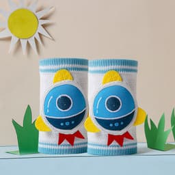 image-Baby Crawling Knee Pads Thickened Breathable Anti-Fall 0-3 Years