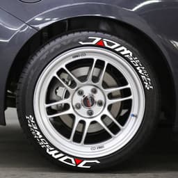 image-3D PVC Tire Letter Stickers Car Body Decoration Adhesive