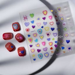 image-CoCo Notes 3D Jelly Smiley Face Nail Stickers Cartoon Series