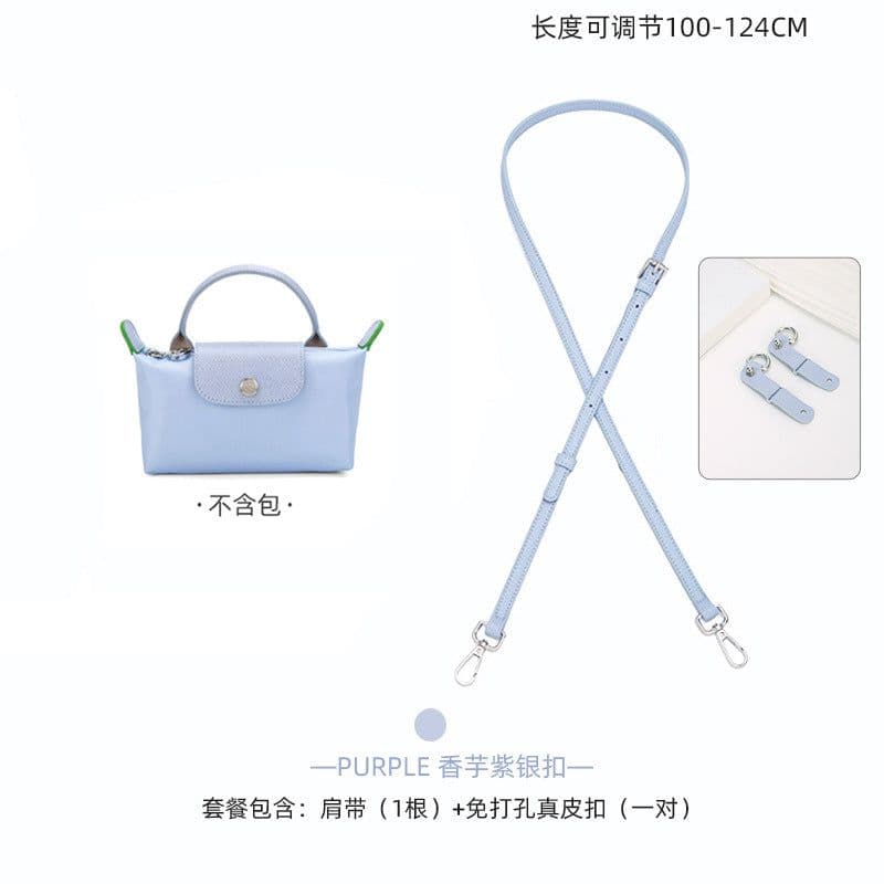 image-Hengjiang Genuine Leather Shoulder Strap for Longchamp Bags