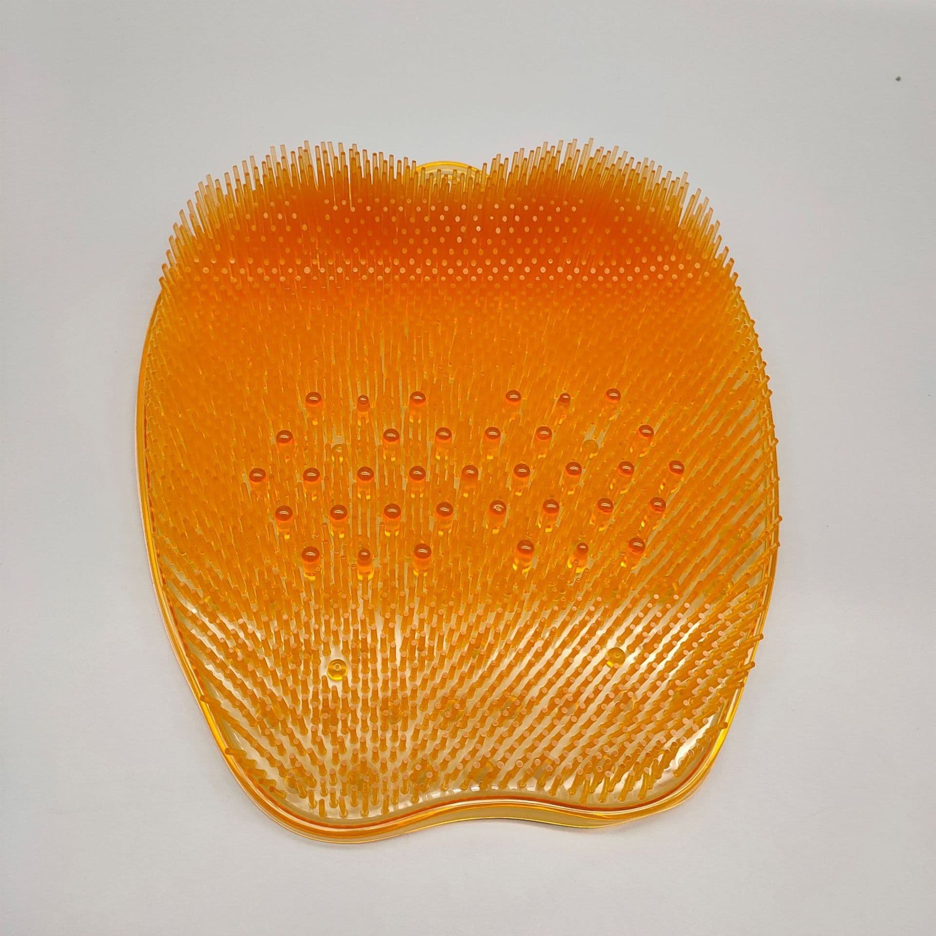 image-Foot Bath Mat with Massage and Exfoliating Bristles for Feet Cleaning